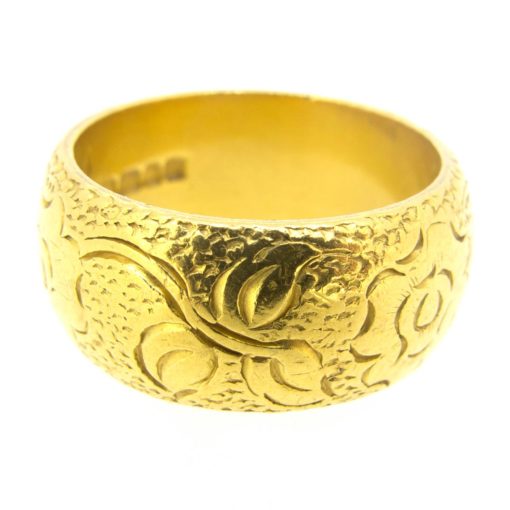 Wide Gold Ring