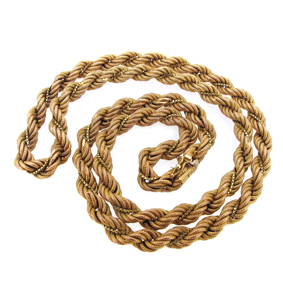 Gold Rope Chain Necklace | A.R. Ullmann