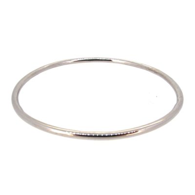 White Gold Bangle