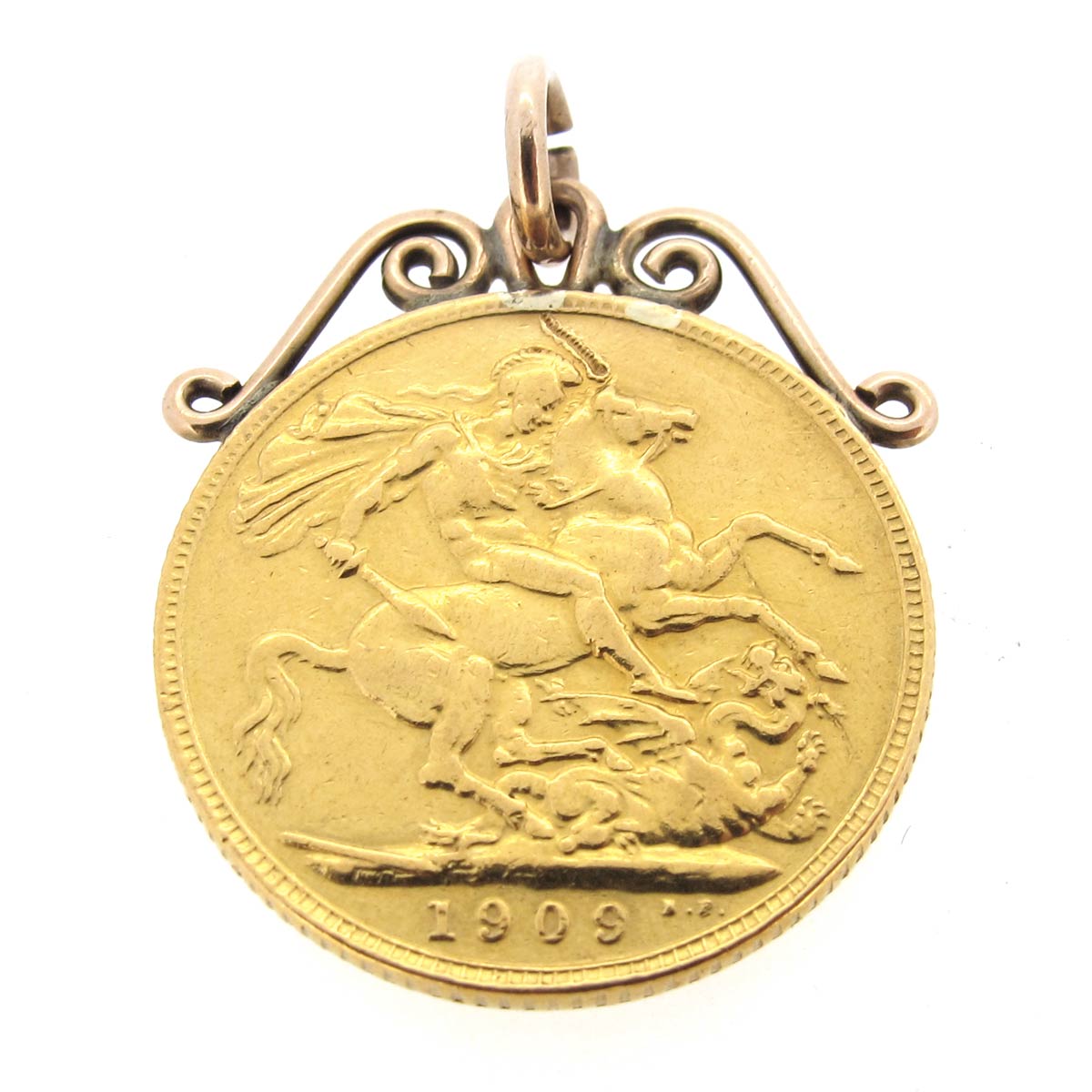 Buy 1958 Gold Sovereign Coin Pendant Vintage Sovereign in Gold Pendant  Frame Vintage Jewelry Vintage Coin Gold Coin Pendant Sovereign Online in  India - Etsy