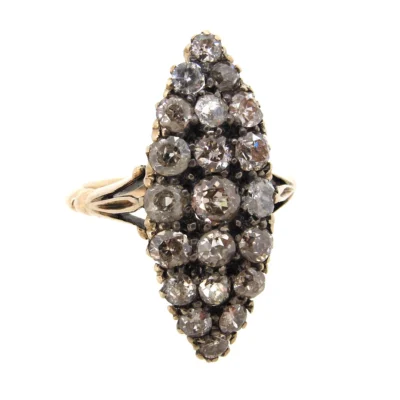 Diamond Navette Ring