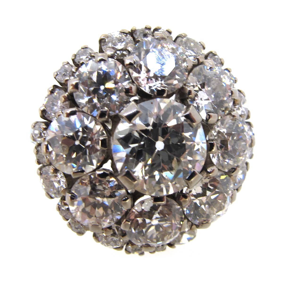 Antique Diamond Cluster Ring | A.R. Ullmann