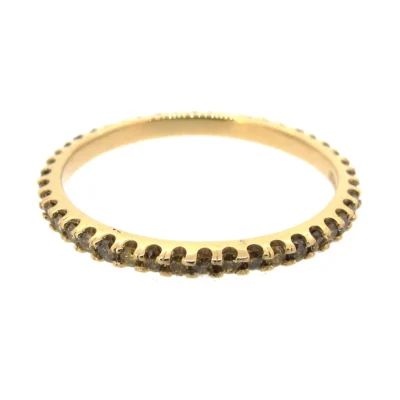 Yellow Diamond Eternity Ring