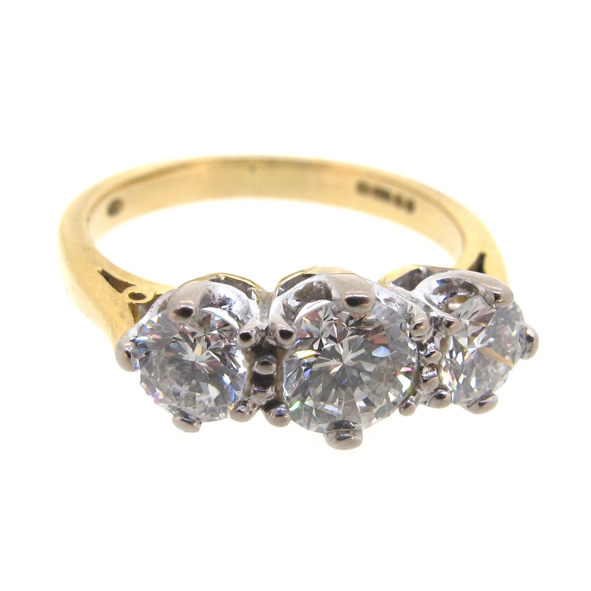 Diamond Trilogy Ring | A.R. Ullmann