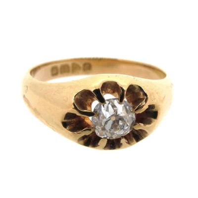 Edwardian Gold & Diamond Ring