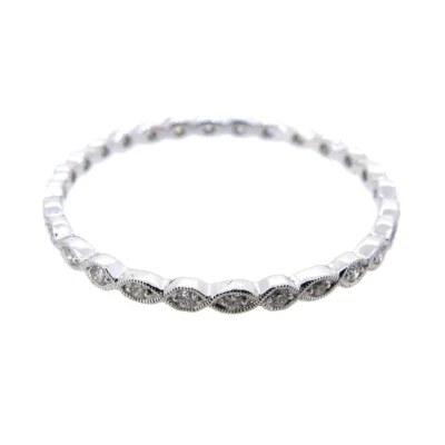 Narrow Diamond Eternity Ring