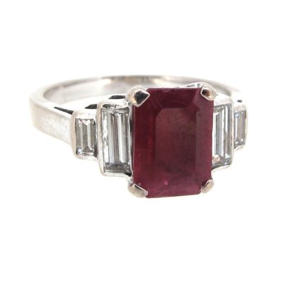 Ruby & Diamond Ring