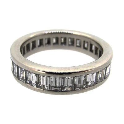 Baguette Cut Diamond Eternity Ring