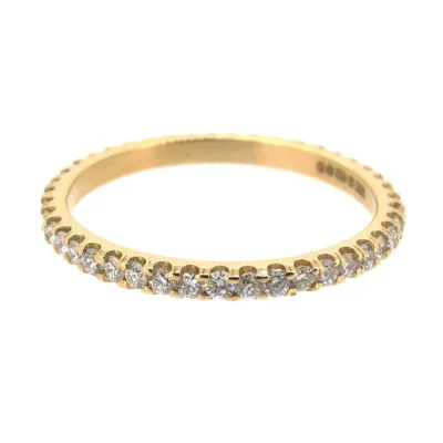 Gold & Diamond Eternity Ring
