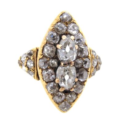 Diamond Navette Ring