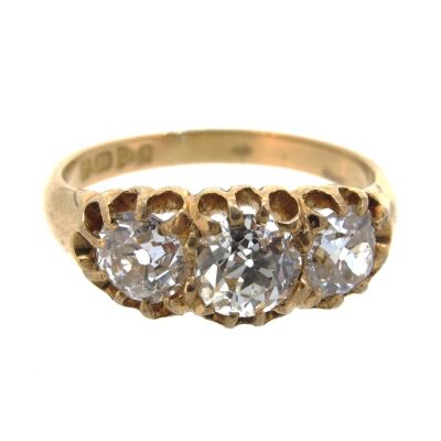 Antique Diamond Trilogy Ring