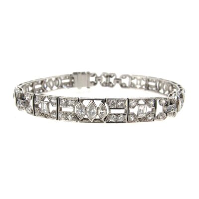 Art Deco Diamond Bracelet
