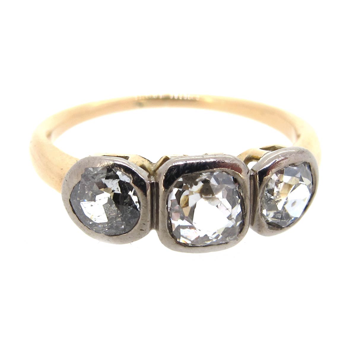 Antique Style Diamond Ring - Georgian Victorian Design | Rare Earth Jewelry