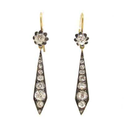 Antique Diamond Earrings