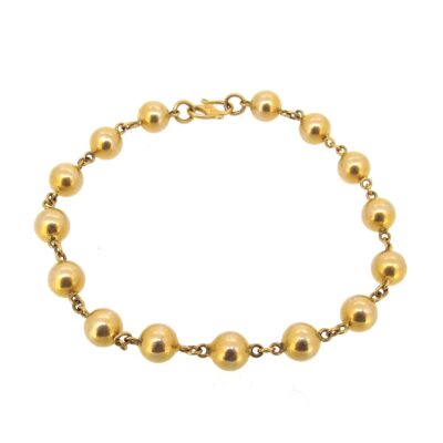 Gold Ball Bracelet