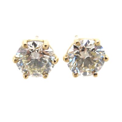Diamond Stud Earrings