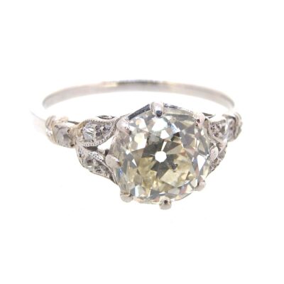 Antique Diamond Solitaire Ring