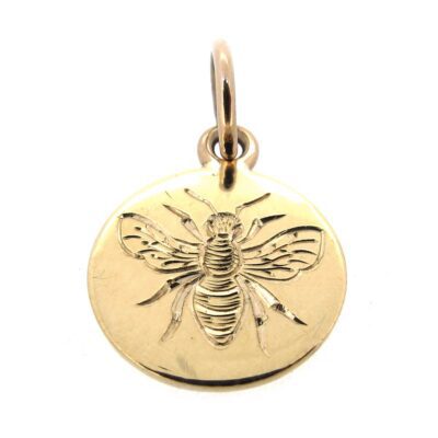 Gold Bee Pendant