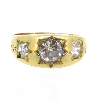 Diamond Star Set Ring